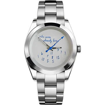 Seiko Mod Datejust Who cares I'm already late