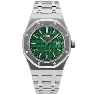 Seiko Mod Royal Oak Verde