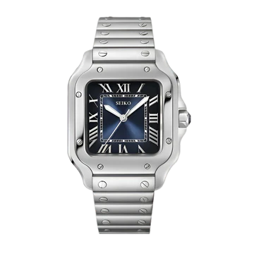 Seiko Mod Santos Azul