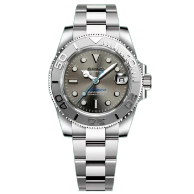 Seiko Mod Yacht Master Plata