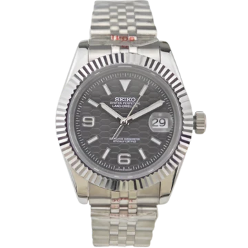 Seiko Mod Land-Dweller Gris